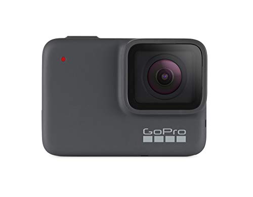 GoPro HERO7 Silber – wasserdichte digitale Actionkamera mit Touchscreen, 4K-HD-Videos, 10-MP-Fotos