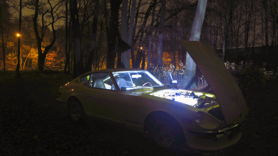 Auto beleuchtet mit Lume Cube 3